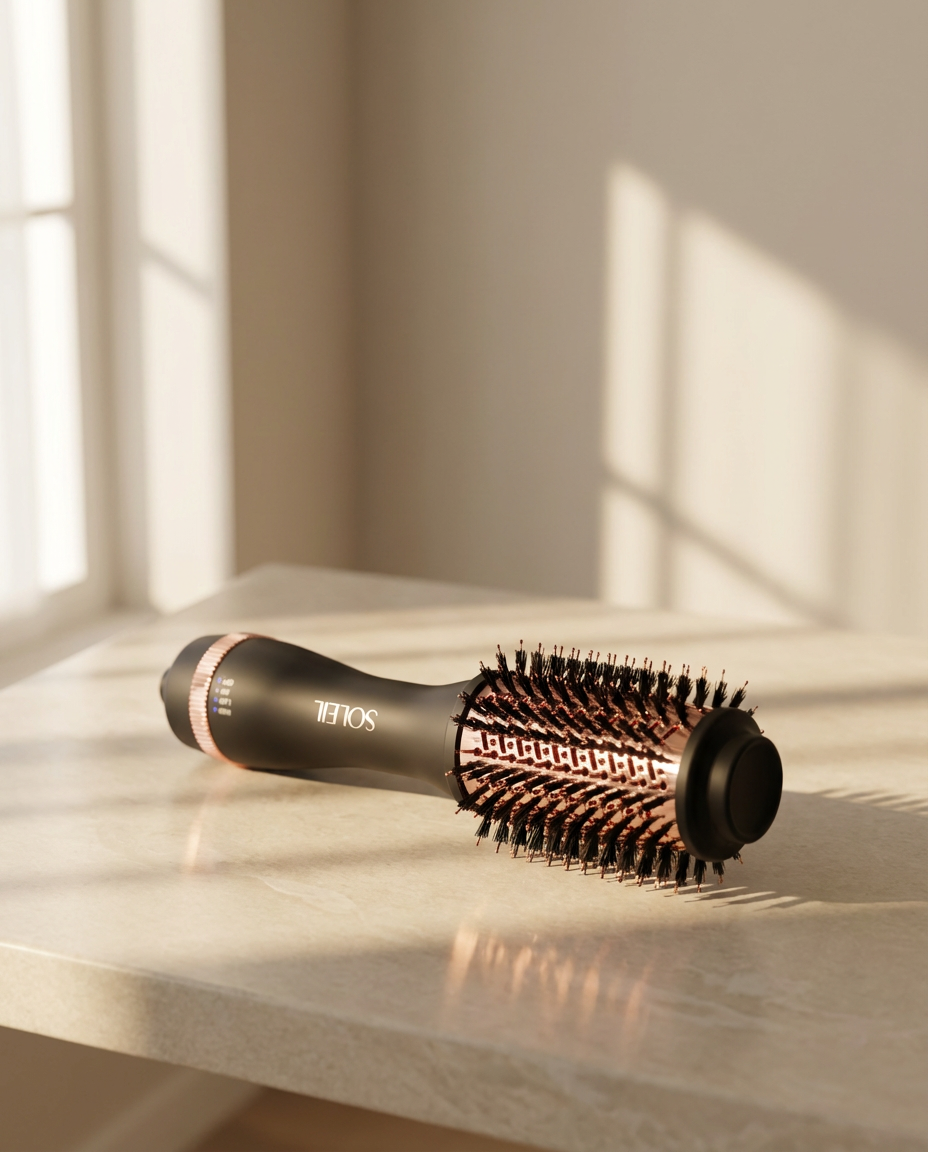 Infrared blowout brush